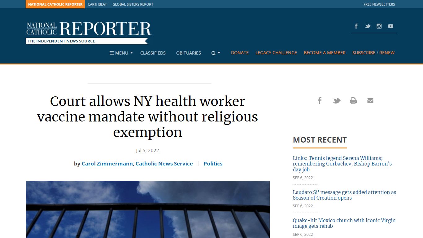 Court allows NY health worker vaccine mandate without religious ...